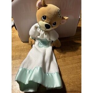 Precious Moments Security Bear Plush Blanket 16inch Vintage